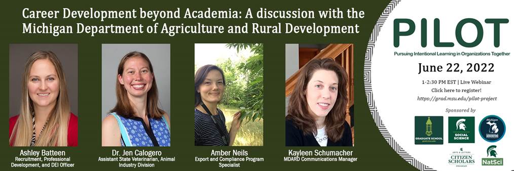 A discussion with the Michigan Department of Agriculture and Rural Development 